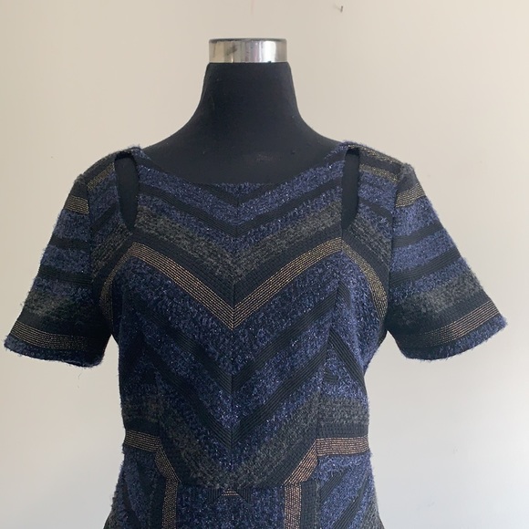 Rebecca Minkoff Classy V-Neck Cutout Mini Dress - Picture 4 of 16